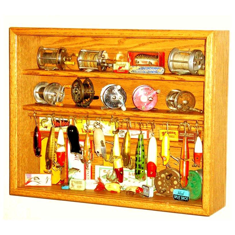 Органайзер для рибальських снастей із дерева Акула Каррі (ОДБ-000303)