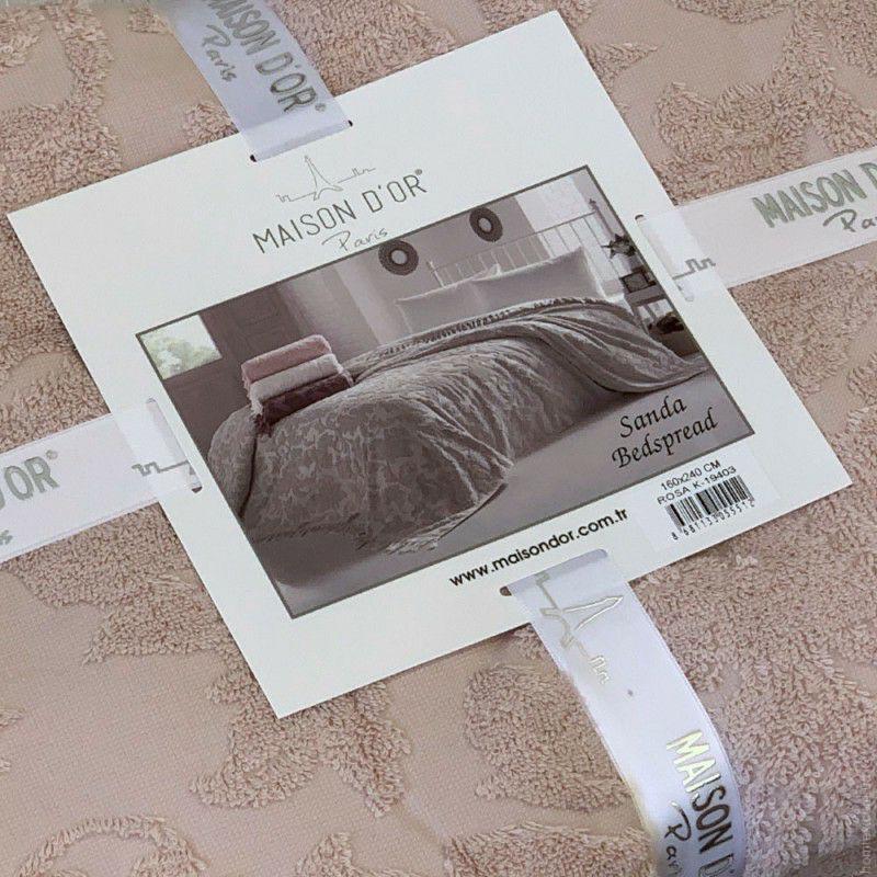 Простынь махровая Maison D'or Sanda полуторная 160x240 см Rose (2000022264859) - фото 2 Простынь махровая Maison D'or Sanda полуторная 160x240 см Rose (2000022264859) - фото 2