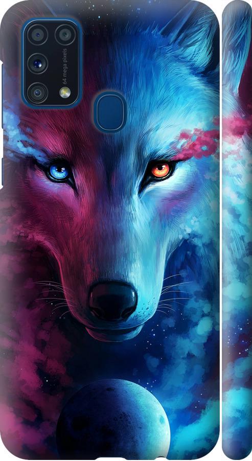 Чехол на Samsung Galaxy M31 M315F Арт-волк (3999m-1907-42517)