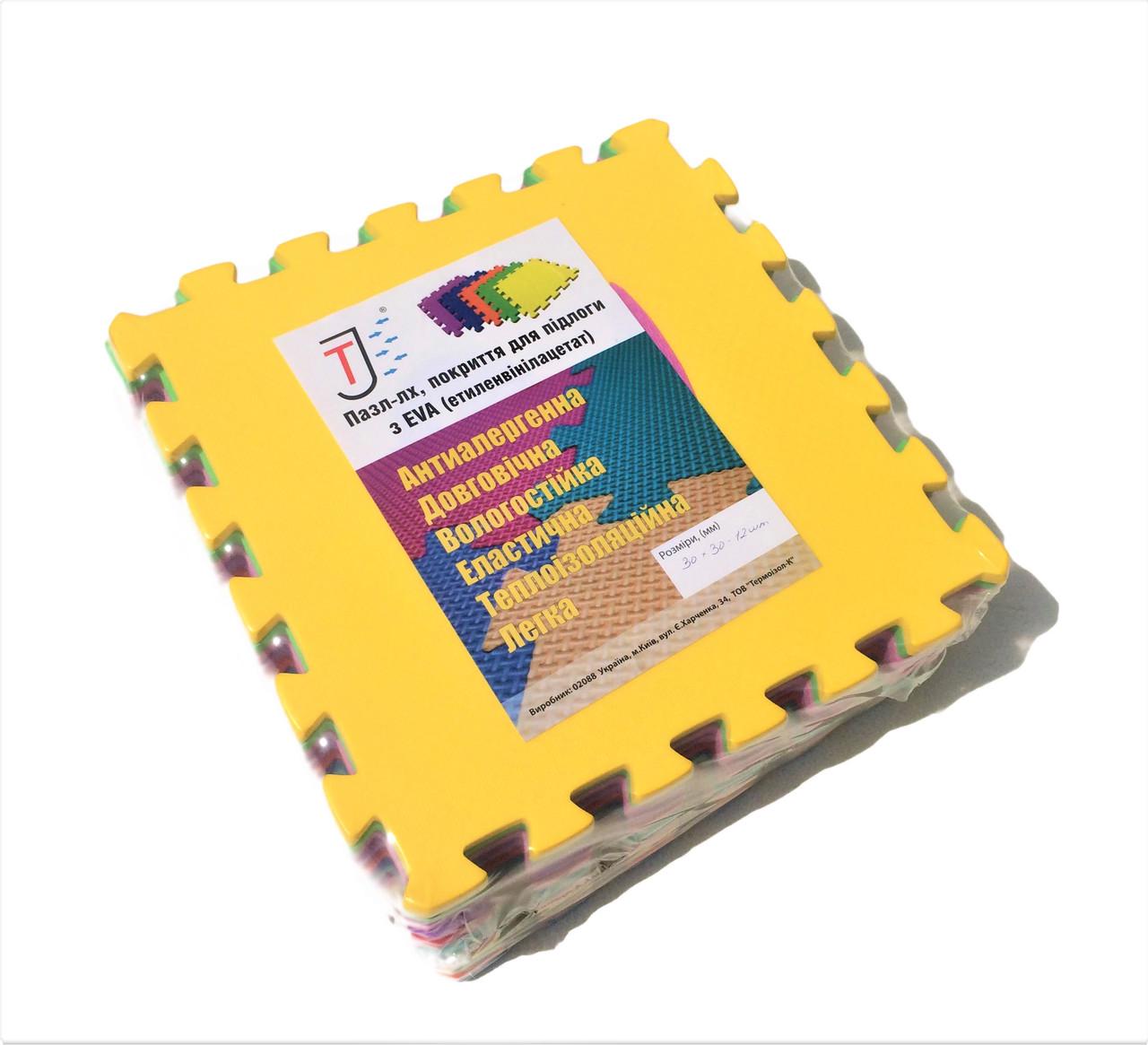Килимок-пазл Тварини EVA 108 м2 товщина 10 мм щільність 100 кг/м3 30х30 см набір 12 шт. - фото 5 Килимок-пазл Тварини EVA 108 м2 товщина 10 мм щільність 100 кг/м3 30х30 см набір 12 шт. - фото 5