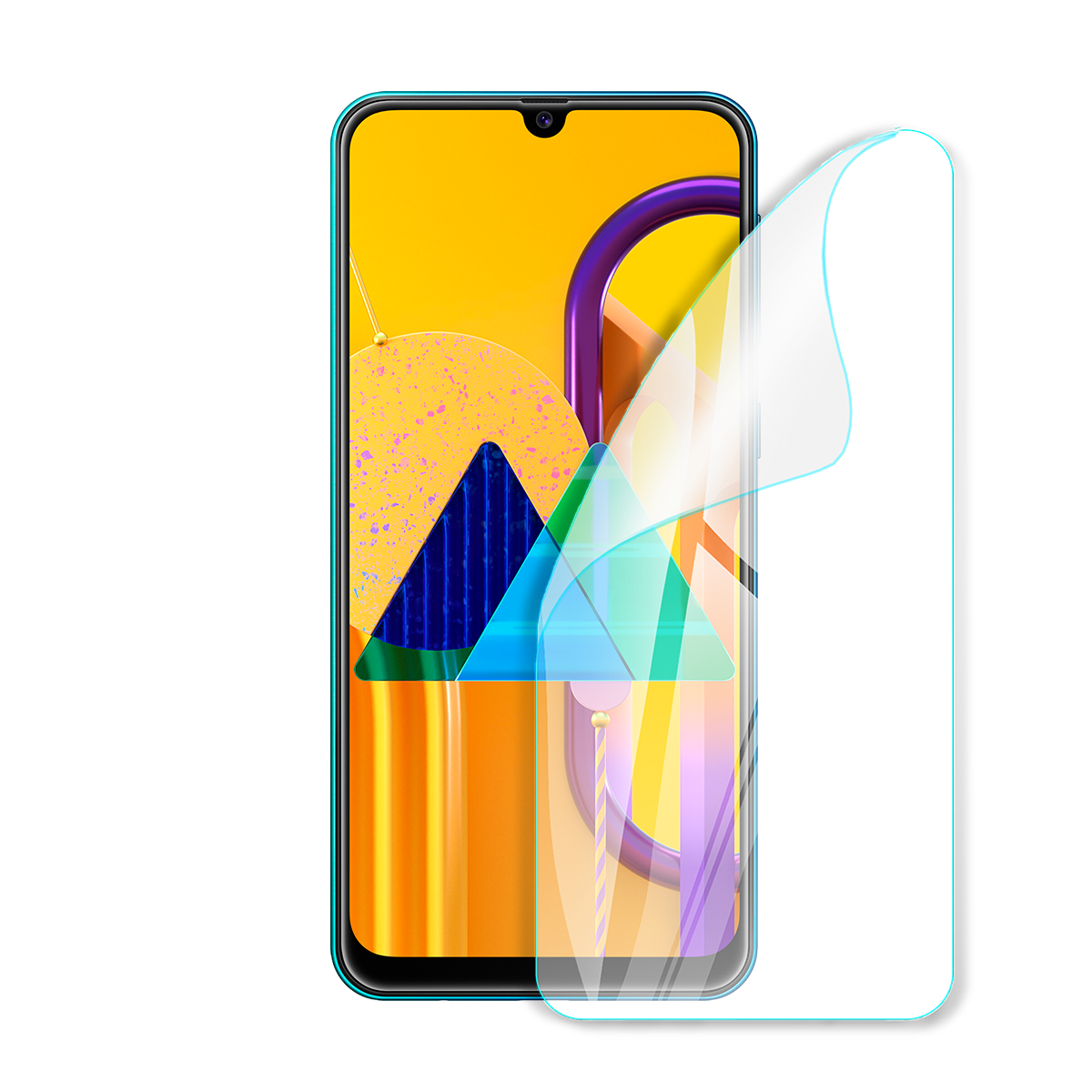Полиуретановая пленка для Samsung Galaxy M30s серии Simple Armor (PF-S02SNG-001-057) Полиуретановая пленка для Samsung Galaxy M30s серии Simple Armor (PF-S02SNG-001-057)