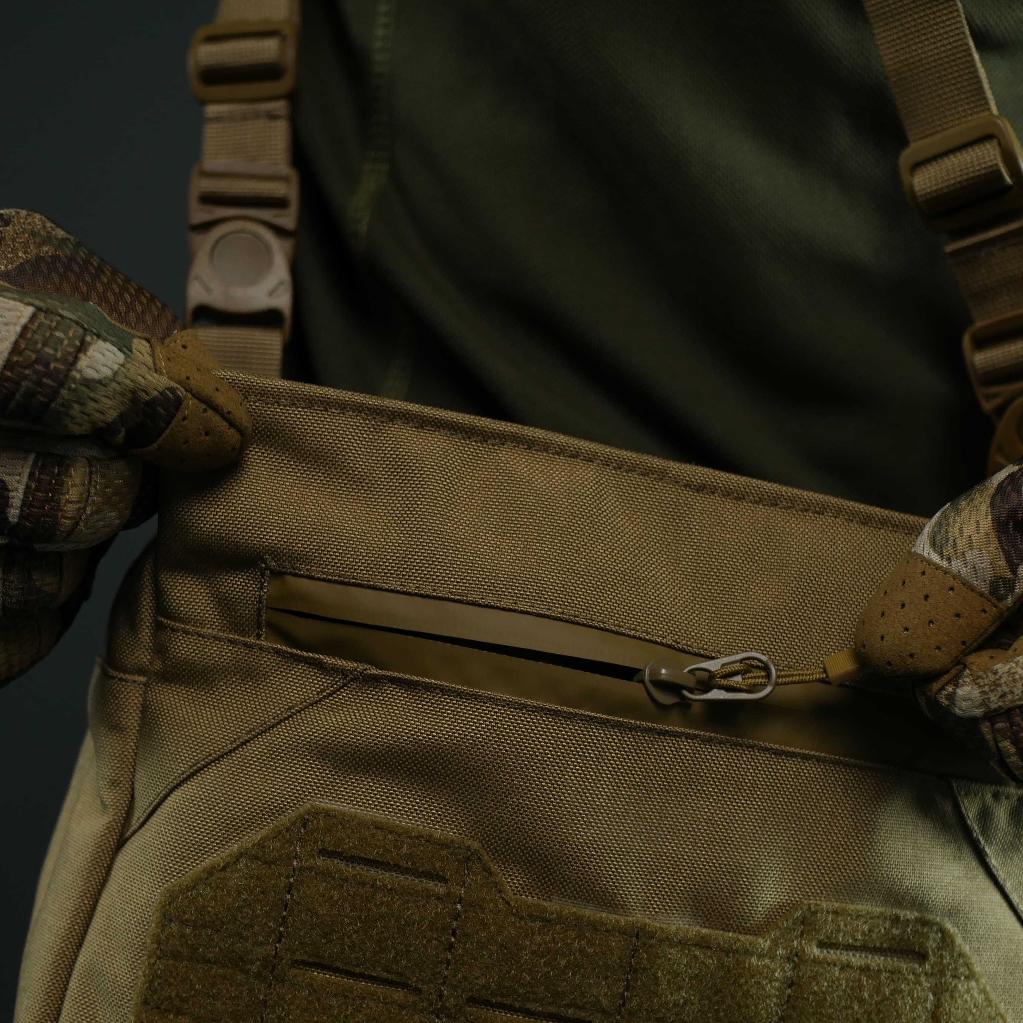 Сумка через плече Tactic city bag з IRR-просоченням Койот (27516730) - фото 20