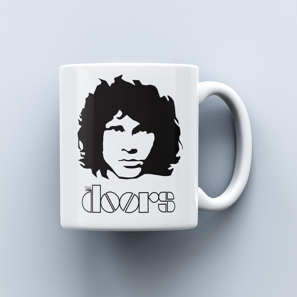Чашка з емблемою гурту The Doors 330 мл Чашка з емблемою гурту The Doors 330 мл