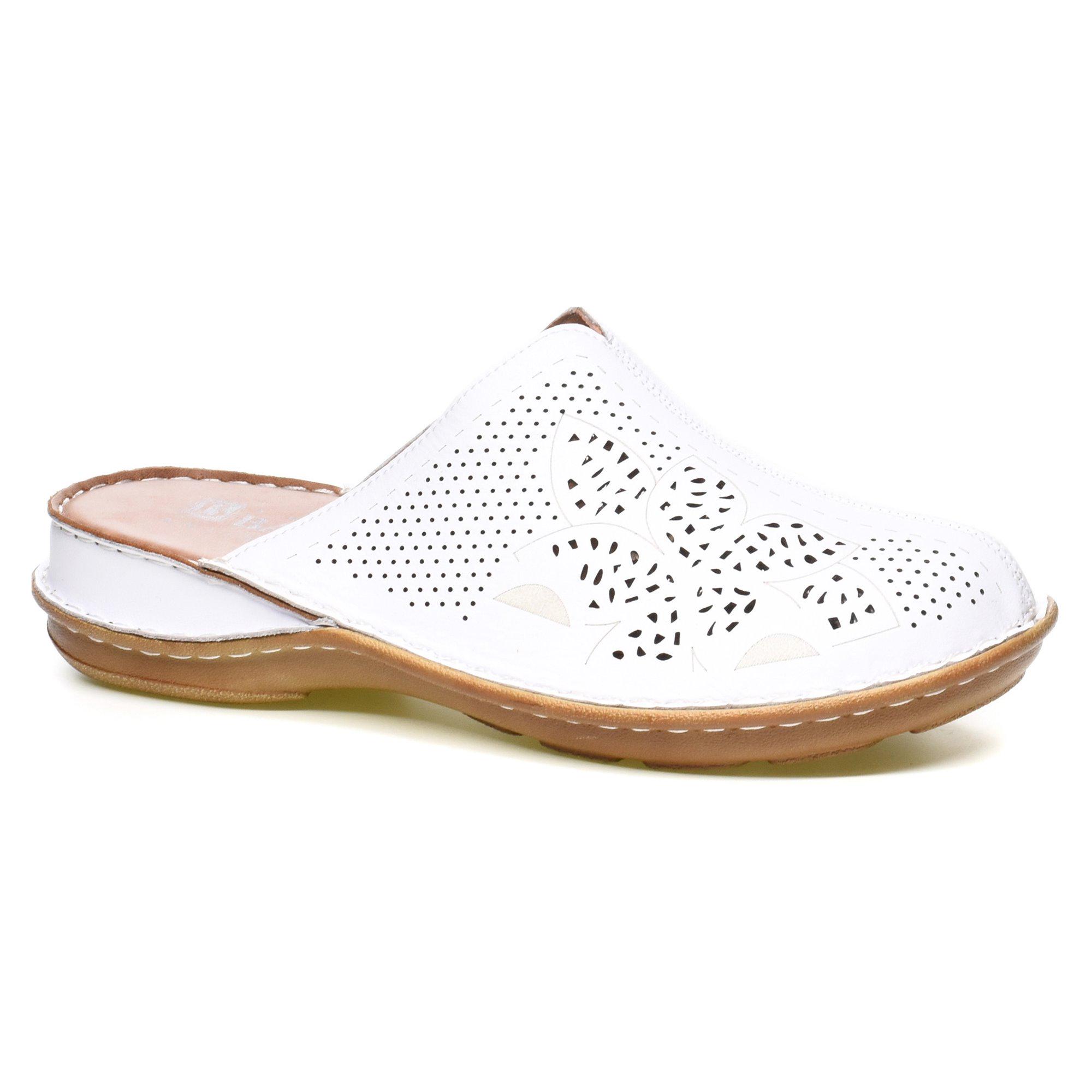 Сабо женские Baden р. 37 Белый (069734-37)