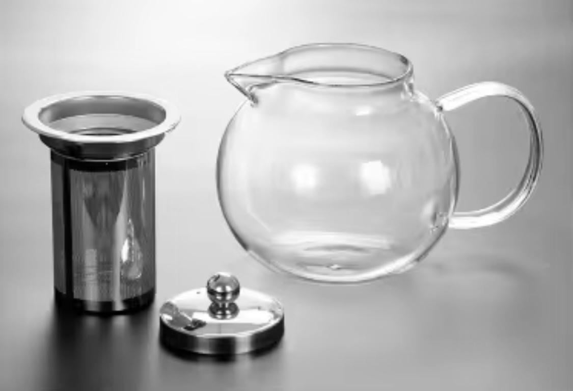 Чайник заварювальний скляний Ассам 1300 мл (90418) - фото 4 Чайник заварювальний скляний Ассам 1300 мл (90418) - фото 4