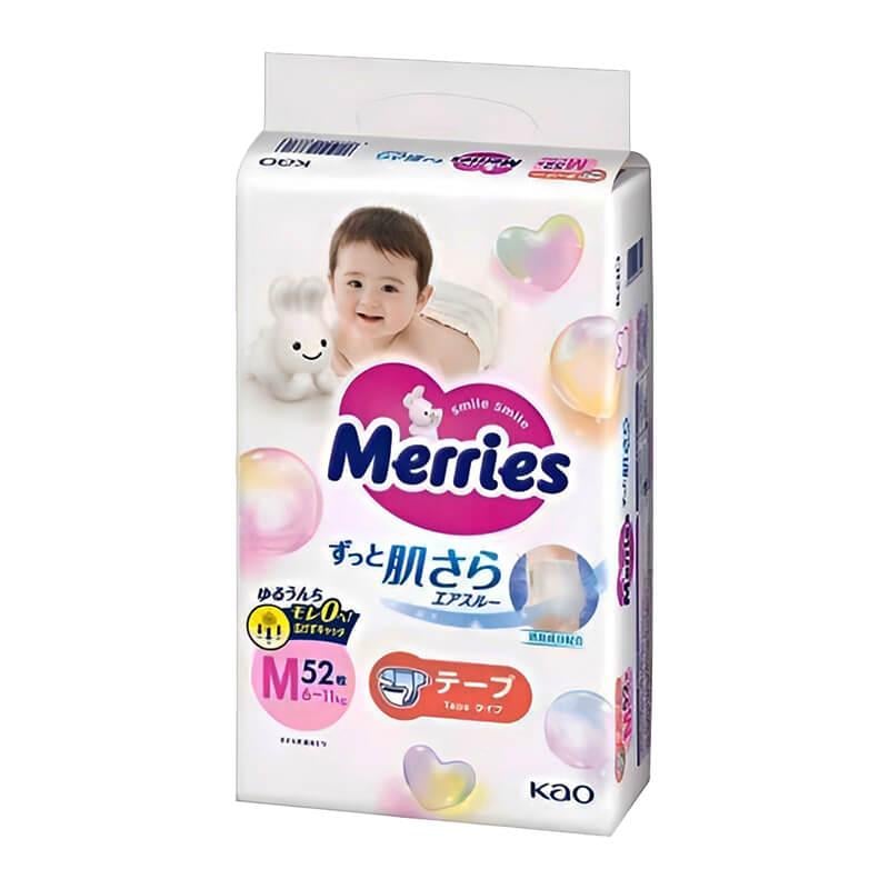 Подгузники MERRIES M 6-11 кг 56 шт. (4901301418999)