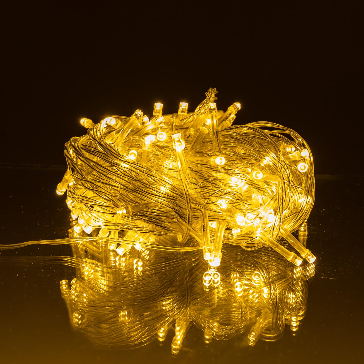 Гірлянда кімнатна Нитка W120LED10MWY 10 м 120 LED Білий/Теплий Білий (29912855)