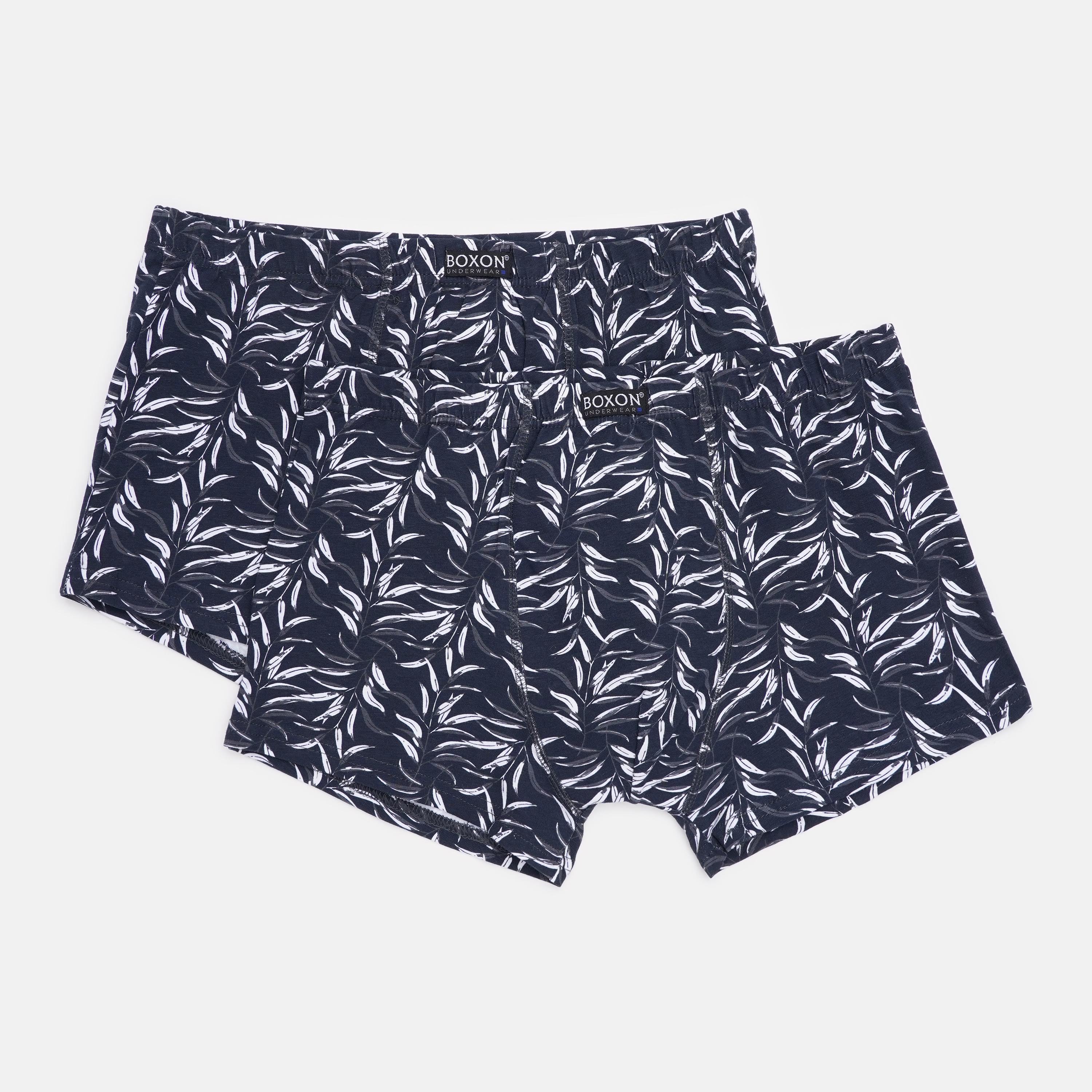 Труси 2 шт Boxon M Сіро-білий (361000)
