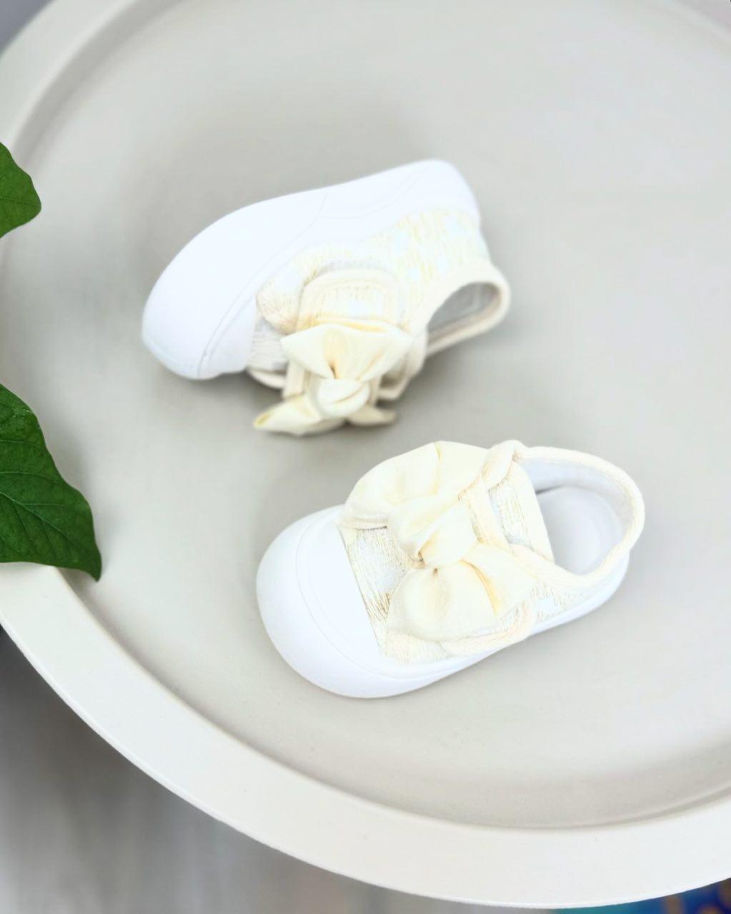 Кросівки дитячі р. 19 Бежевий (1403) - фото 3