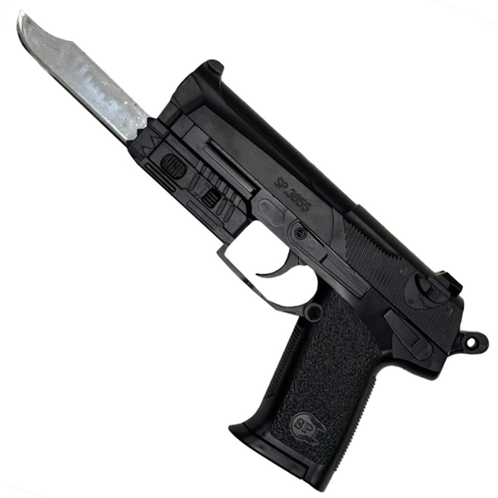 Детский игровой пистолет SP3855-R и пластиковые шарики