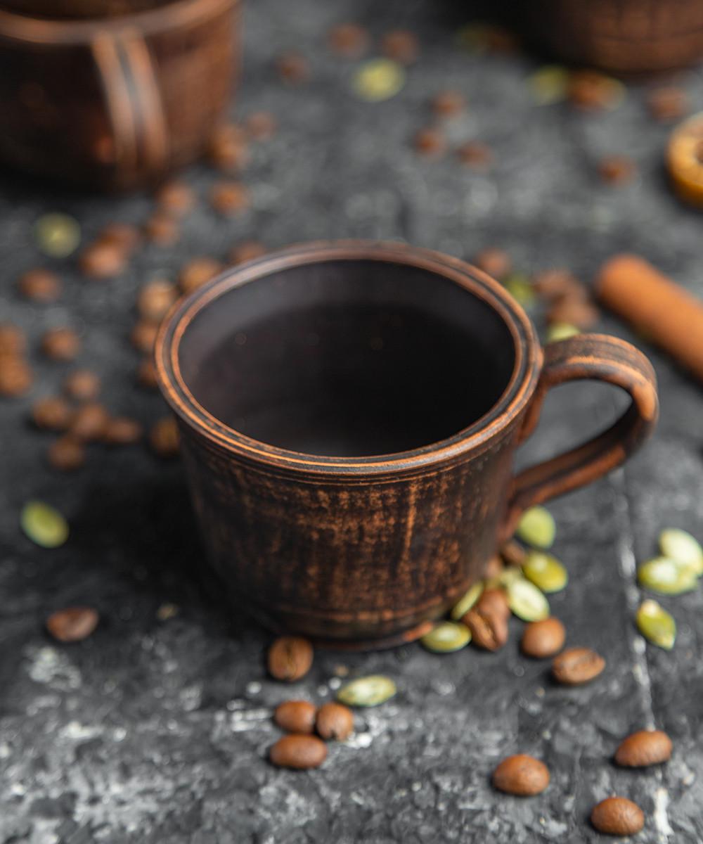 Набор чашек для кофе из красной глины 150 мл 6 шт. (1371-6) - фото 7 Набор чашек для кофе из красной глины 150 мл 6 шт. (1371-6) - фото 7