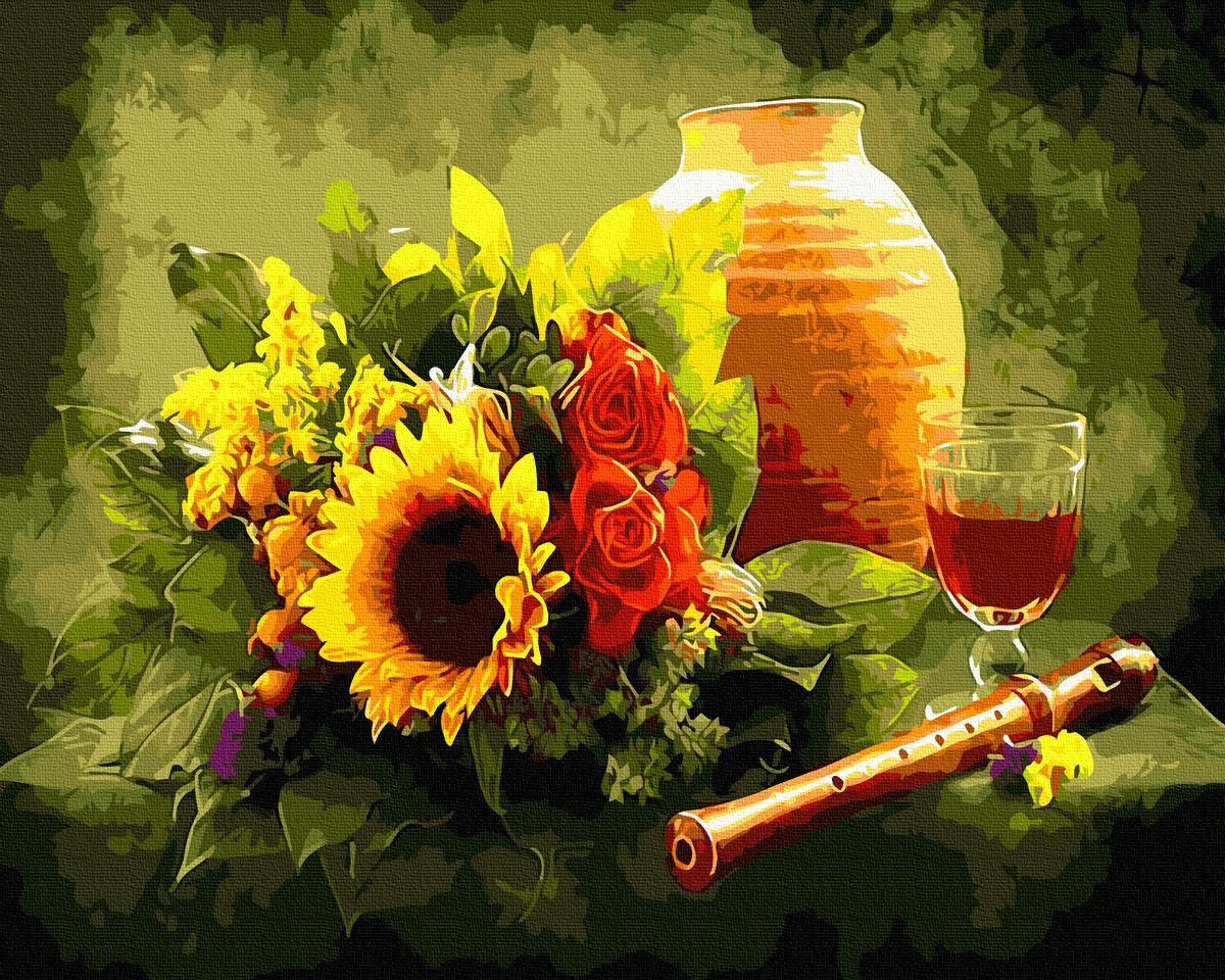 Картина за номерами Brushme Медовий букет 40х50 см (GX3780) Картина за номерами Brushme Медовий букет 40х50 см (GX3780)