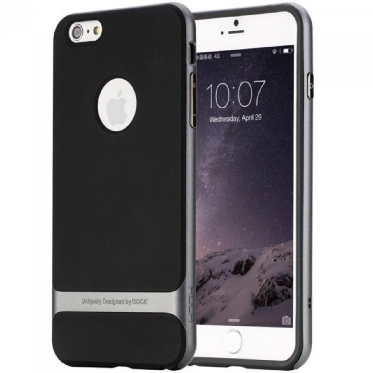 Чехол накладка Rock Royce Series Case for iPhone 6/6S, Iron Gray