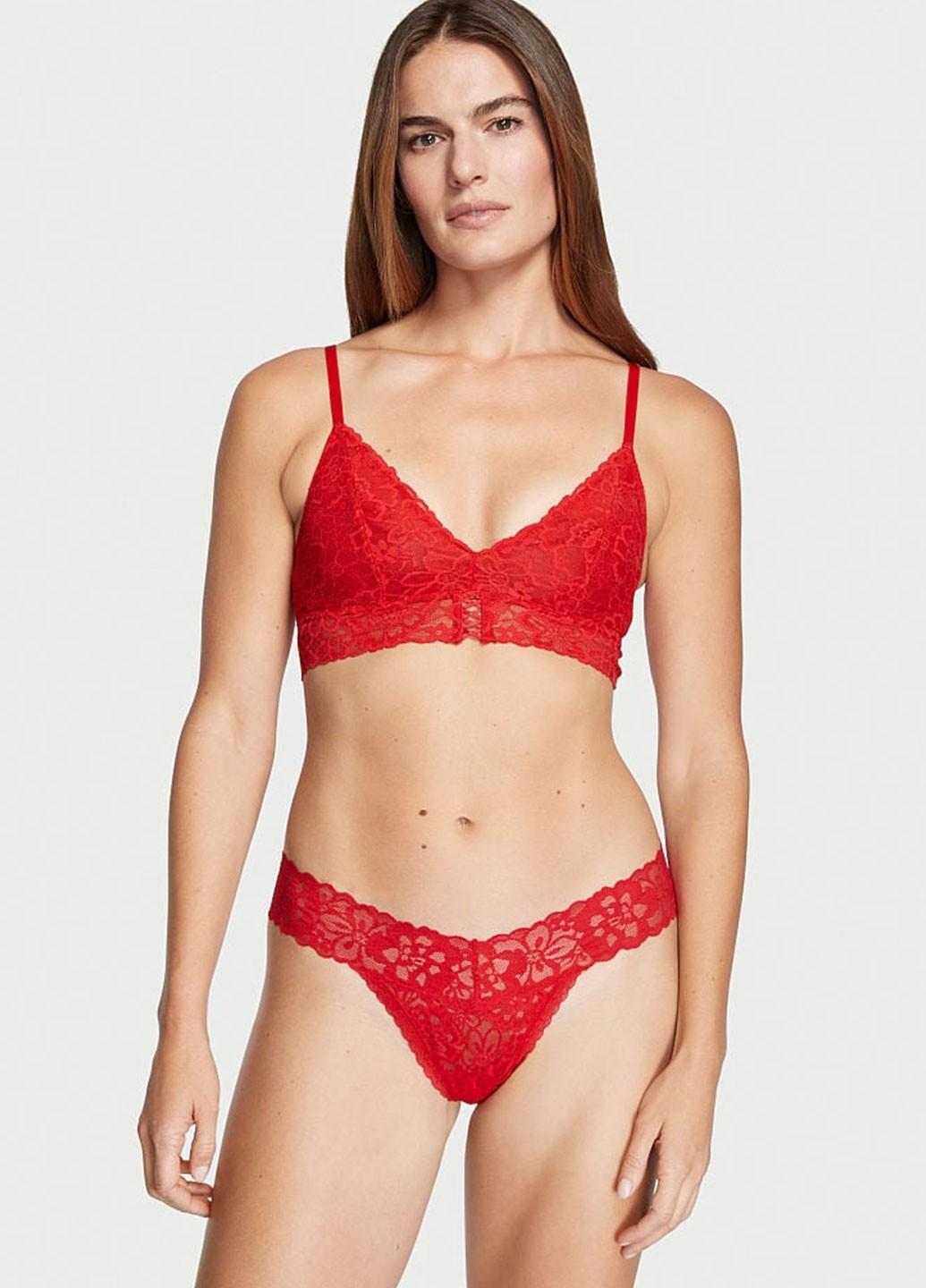 Комплект нижнего белья Victoria's Secret XL Красный (00164749QD444XL)