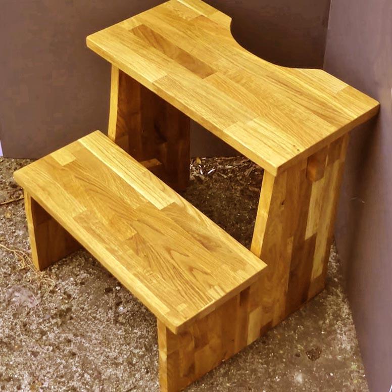 Скамейка-ступенька из дерева Албион Сиена (ССТ-004005)