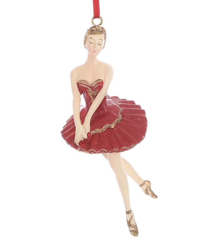 Подвеска новогодняя декоративная BonaDi Балерина 1 (838-498)