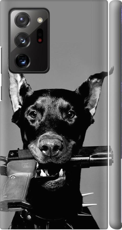 Чехол на Samsung Galaxy Note 20 Ultra Доберман (2745m-2051-42517)