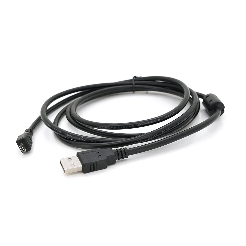 Кабель VOLTRONIC USB 2,0 AM/Micro 5 pin 1,8 м Чорний (7367)