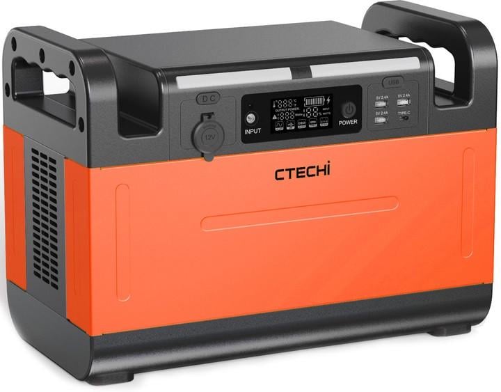 Зарядна станція CTECHi GT1500 Portable LiFePO4 2500/1500 Вт