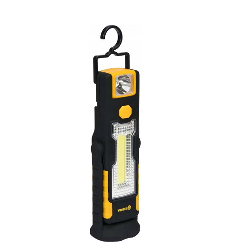 Фонарь светодиодный №16 от батареек магнитный крепеж (10091)