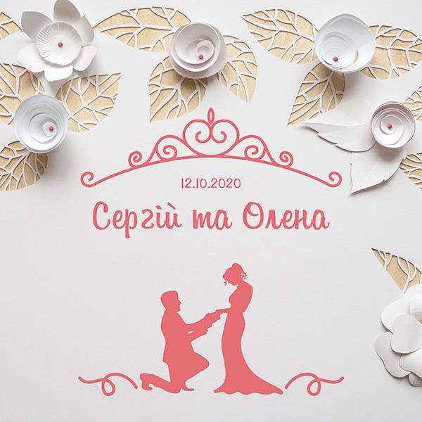 Фотозона Белые цветы 1,5х2 м - фото 2