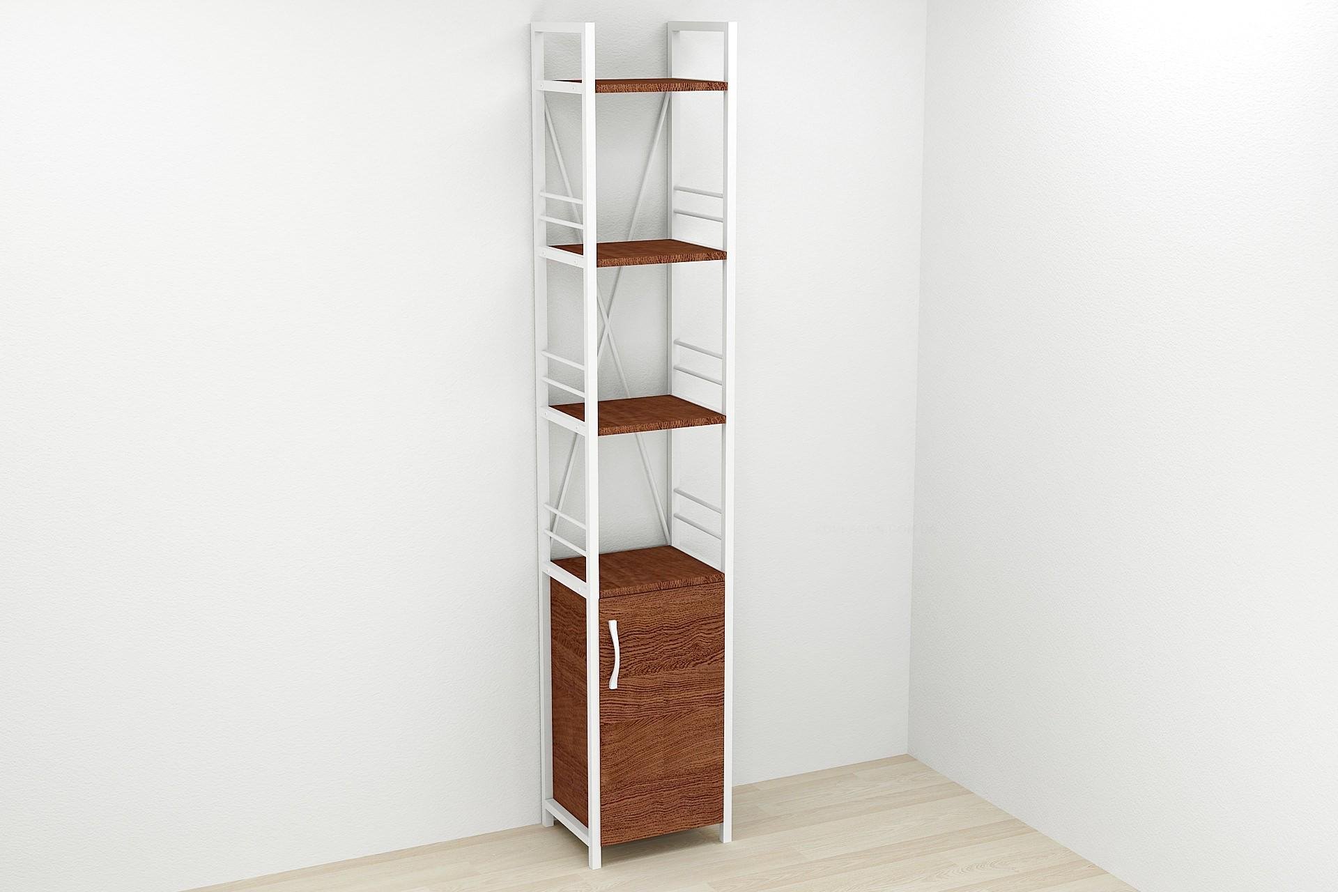 Этажерка Ferrum-decor Коннект 4/34 с тумбой ДСП 179x34x28 см Белый/Венге (FRD-105535) Этажерка Ferrum-decor Коннект 4/34 с тумбой ДСП 179x34x28 см Белый/Венге (FRD-105535)