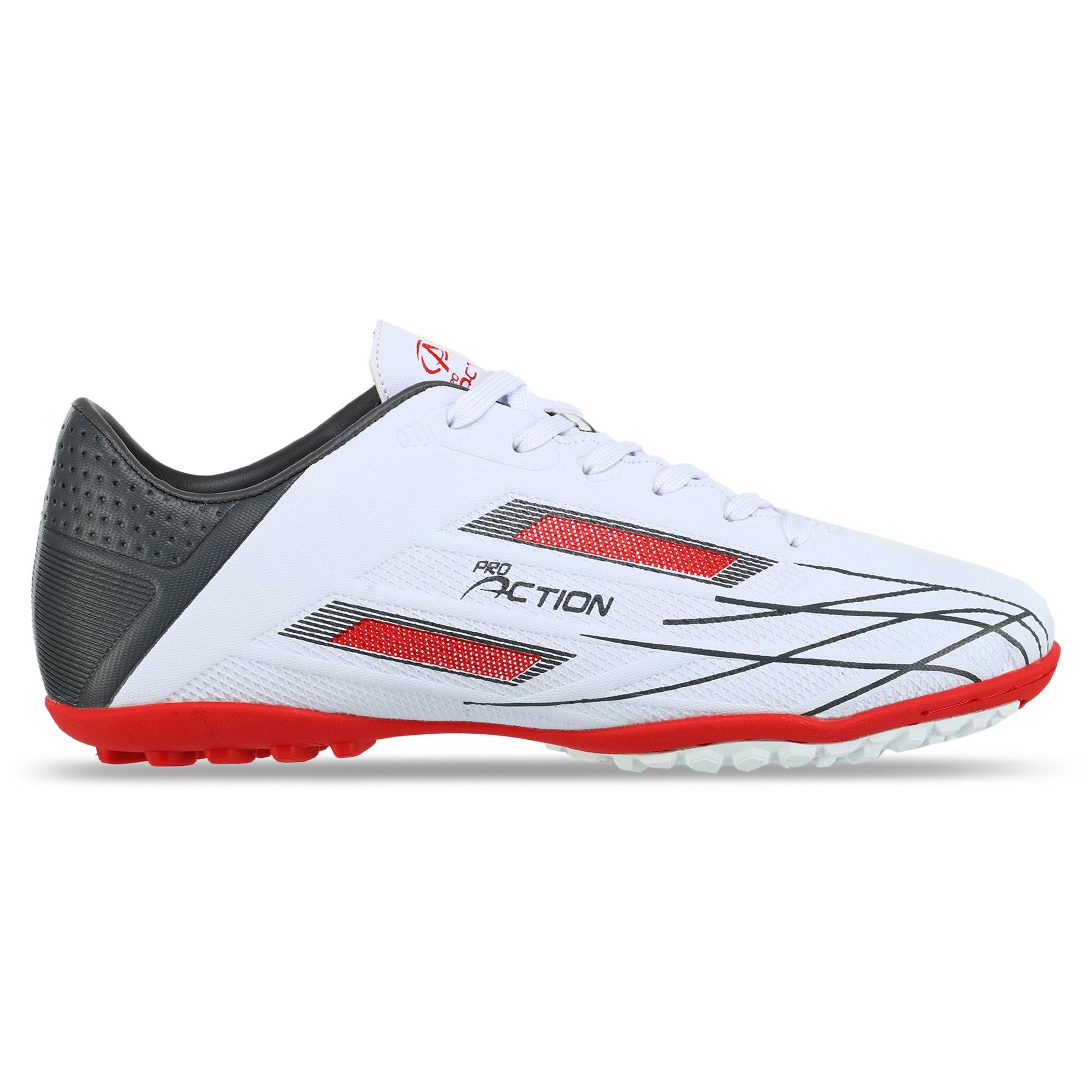 Сороконожки футбольные Pro Action VL21883-TFM-WR р. 40 Белый/Красный Сороконожки футбольные Pro Action VL21883-TFM-WR р. 40 Белый/Красный