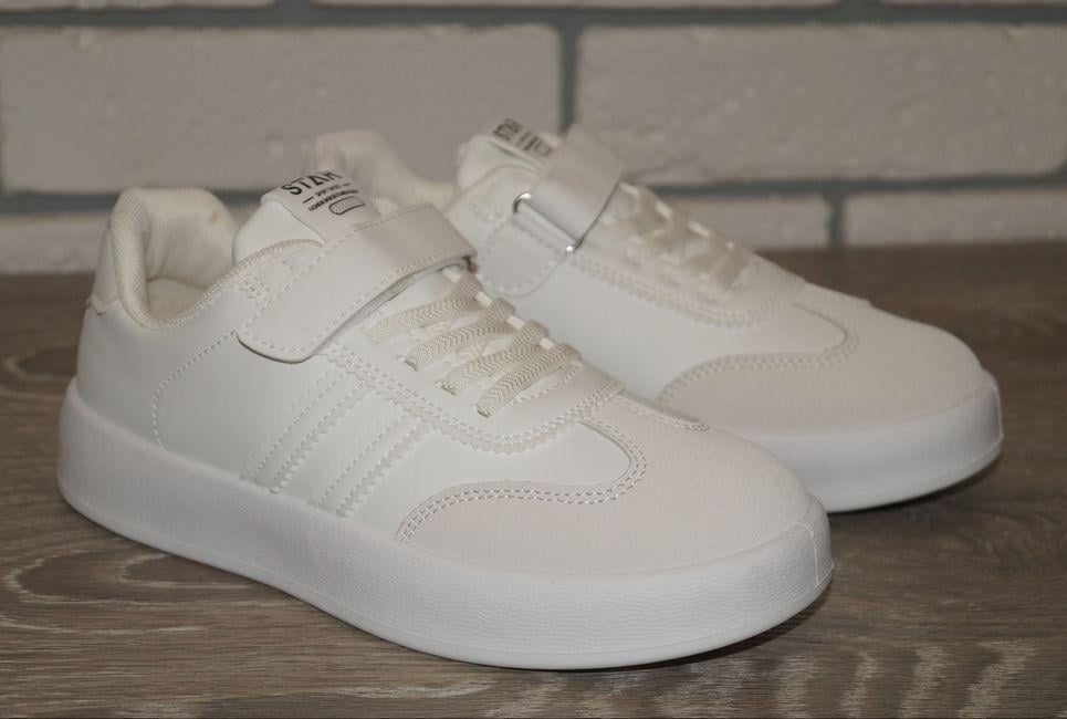 Кросівки демісезонні для дівчинки XIFA р. 34 21 см Білий/Бежевий (31498-34) - фото 5 Кросівки демісезонні для дівчинки XIFA р. 34 21 см Білий/Бежевий (31498-34) - фото 5