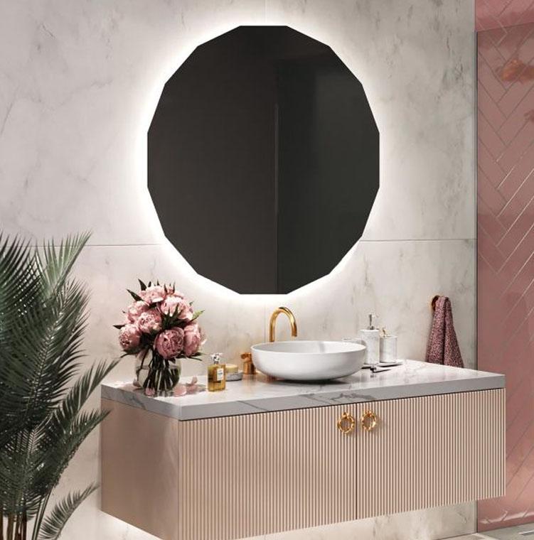 Зеркало Costa 75x75 см с LED подсветкой (1110552)