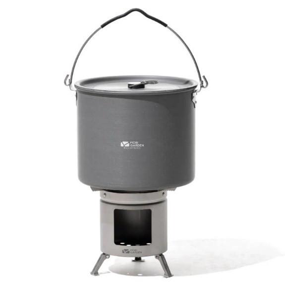 Печка дровяная Mobi Garden Wood Stove NX22666020 titanium - фото 5