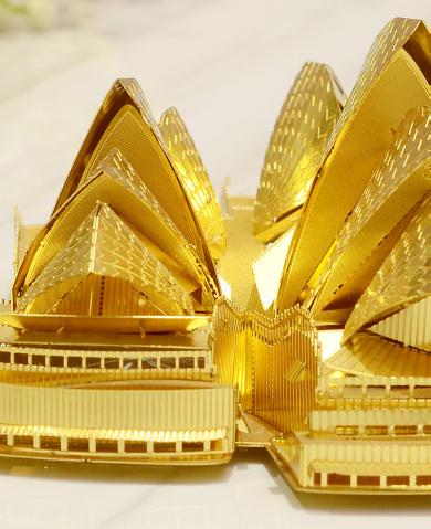 Колекційна модель PIECECOOL SYDNEY OPERA HOUSE VERSION P022-G Gold - фото 2 Колекційна модель PIECECOOL SYDNEY OPERA HOUSE VERSION P022-G Gold - фото 2