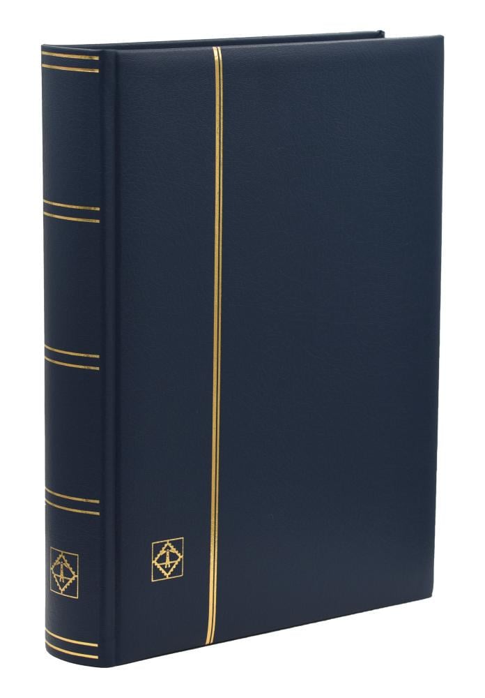 Альбом для марок Leuchtturm на 64 страницы PREMIUM Синий (А19628)