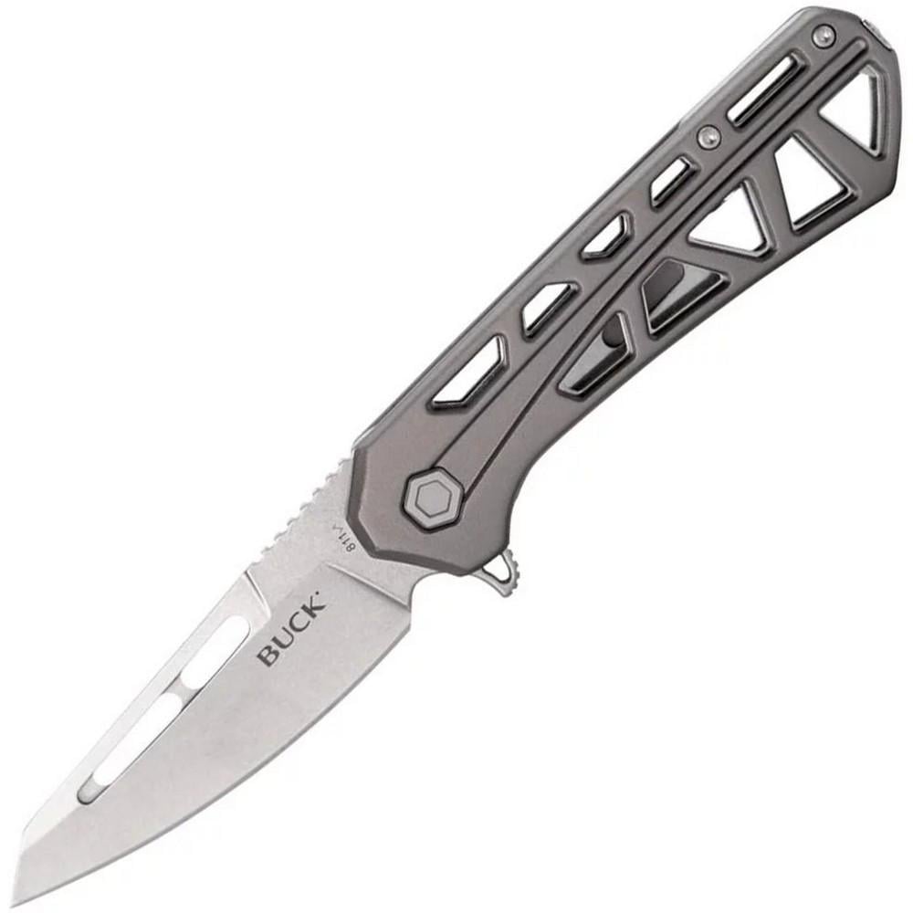 Туристический нож охотничий складной Buck Trace Ops Серый (811GYSB)