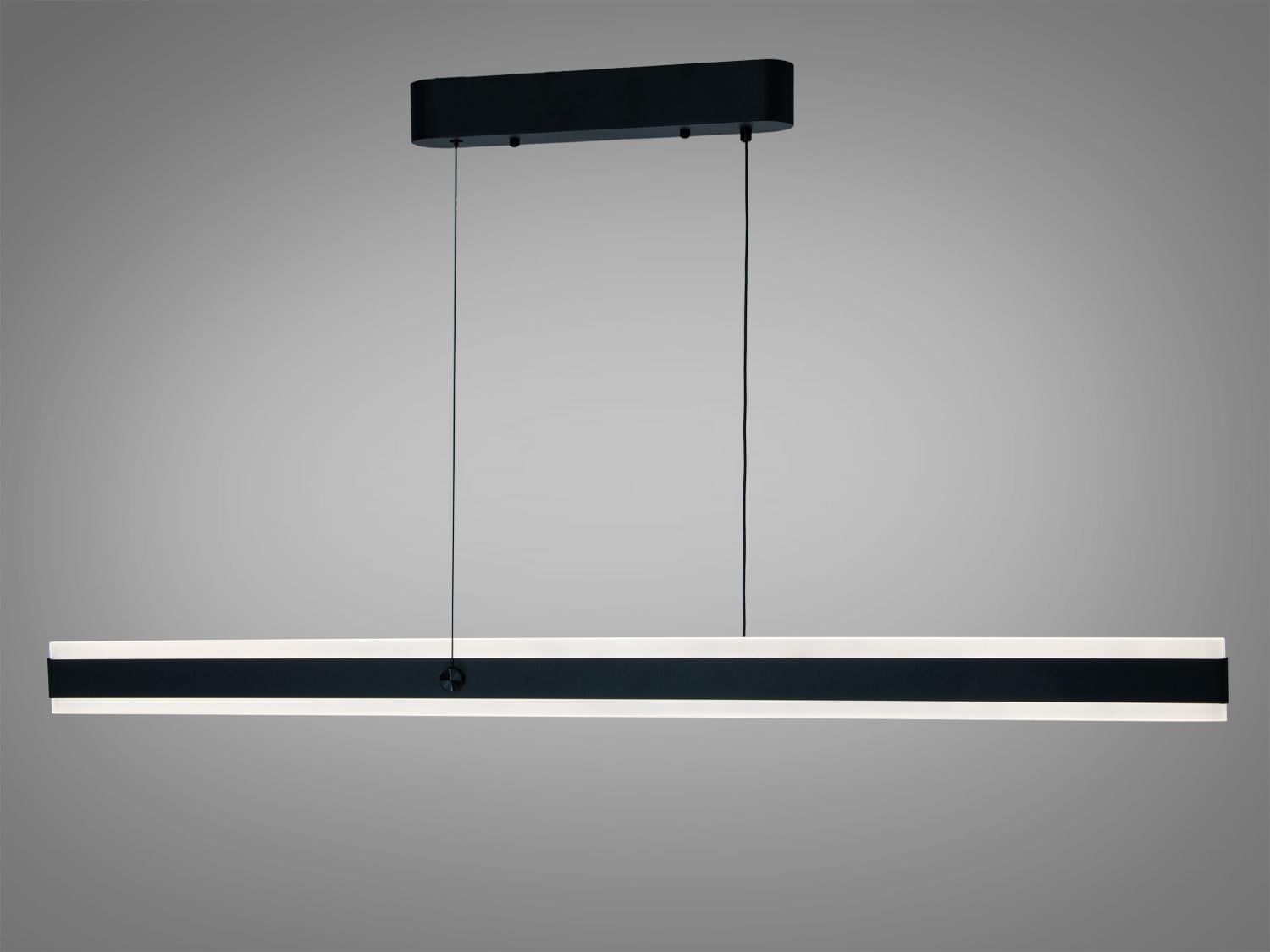 Люстра LED подвесная линейная Diasha 58 Вт Черный (XH1003/1200BK)