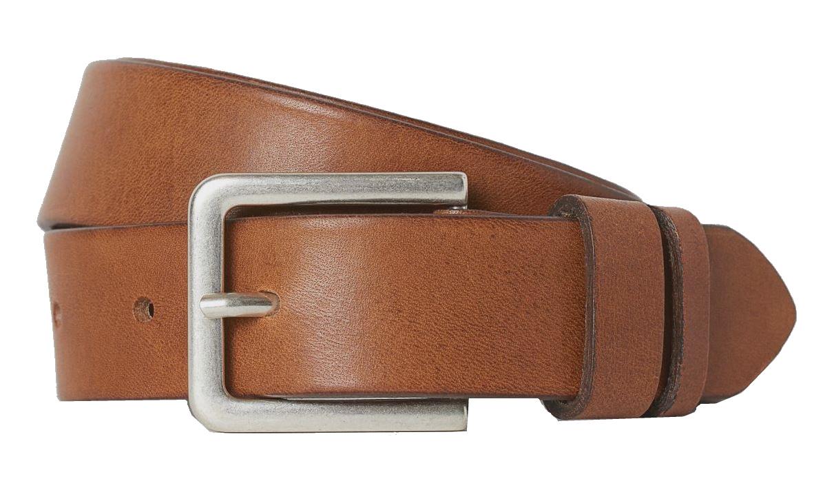 Ремень мужской H&M кожаный Коричневый (0677917001)