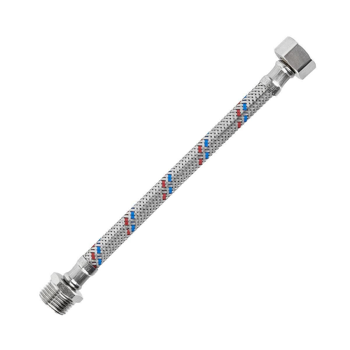 Подводка для воды гибкая Fas Flex SS ВЗ 1/2" 0,3 м (SW-59372)