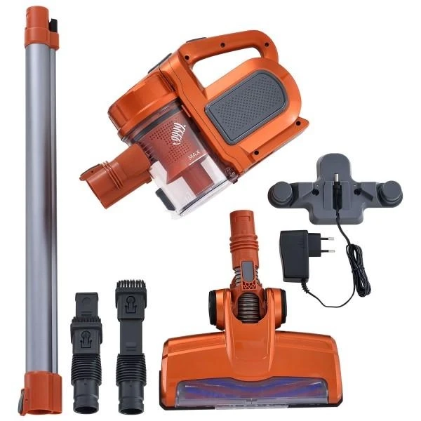 Пылесос аккумуляторный VAC100Pro 2в1 Оранжевый - фото 3 Пылесос аккумуляторный VAC100Pro 2в1 Оранжевый - фото 3