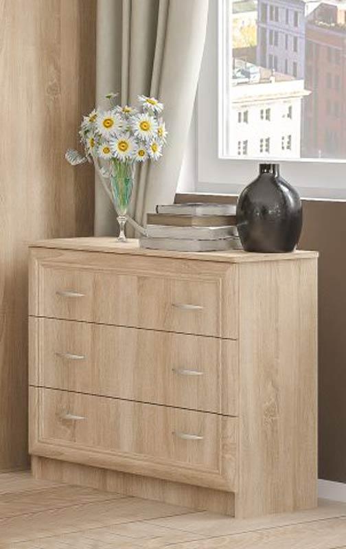 Комод для квартири Mebel Service Соната 80,5х38х77 Дуб самоа (23432580) - фото 4 Комод для квартири Mebel Service Соната 80,5х38х77 Дуб самоа (23432580) - фото 4