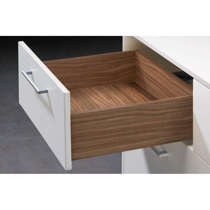 Направляюча Hettich Quadro 25.Silent System 500 мм часткового висування ліва ДСП до 19 мм (9212683)