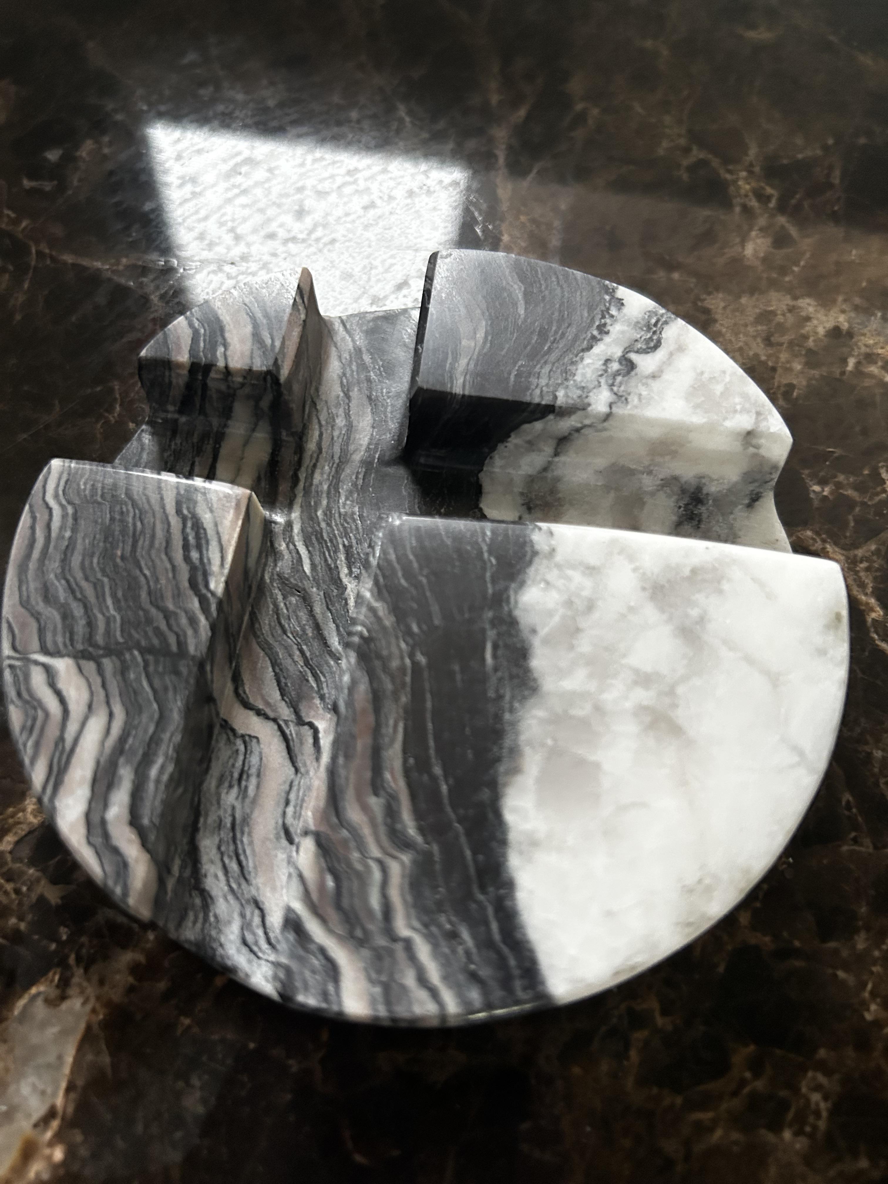 Підставка під телефон Markam мармур 10x2 см Сірий (29197045)