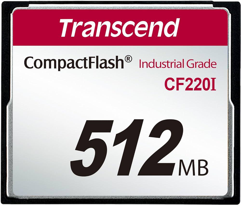 Карта памяти промышленная Compact Flash Transcend Industrial Grade CF220I 512Mb (18343456)