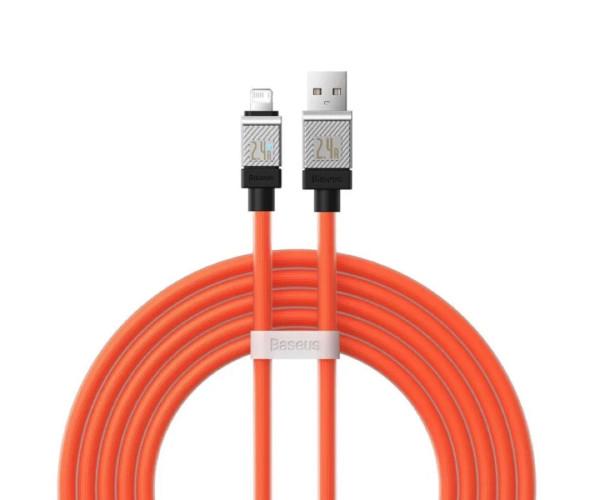 Кабель USB Data BASEUS CoolPlay USB to Lightning 2,4A 2 м Orange