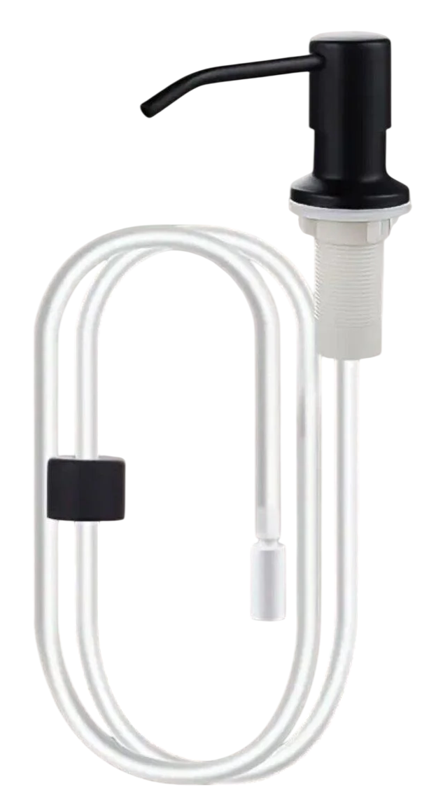 Дозатор для кухонной мойки Platinum SR2 с гибкой трубкой Черный матовый (PLTM-SP000049839)