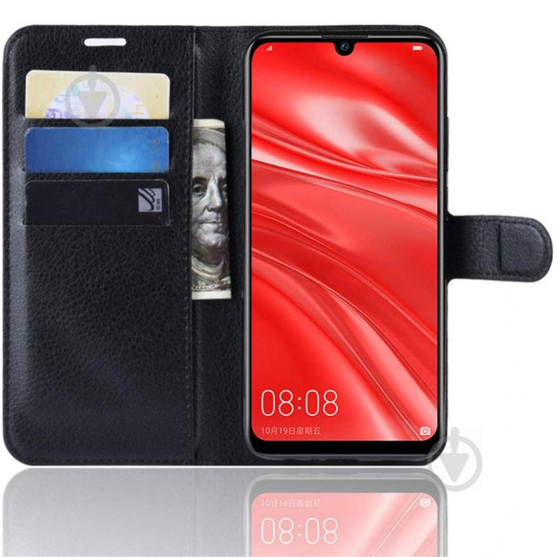 Чехол-книжка Litchie Wallet для Huawei P Smart Plus 2019 / Honor 10i Black (hub_yngW67821) - фото 5