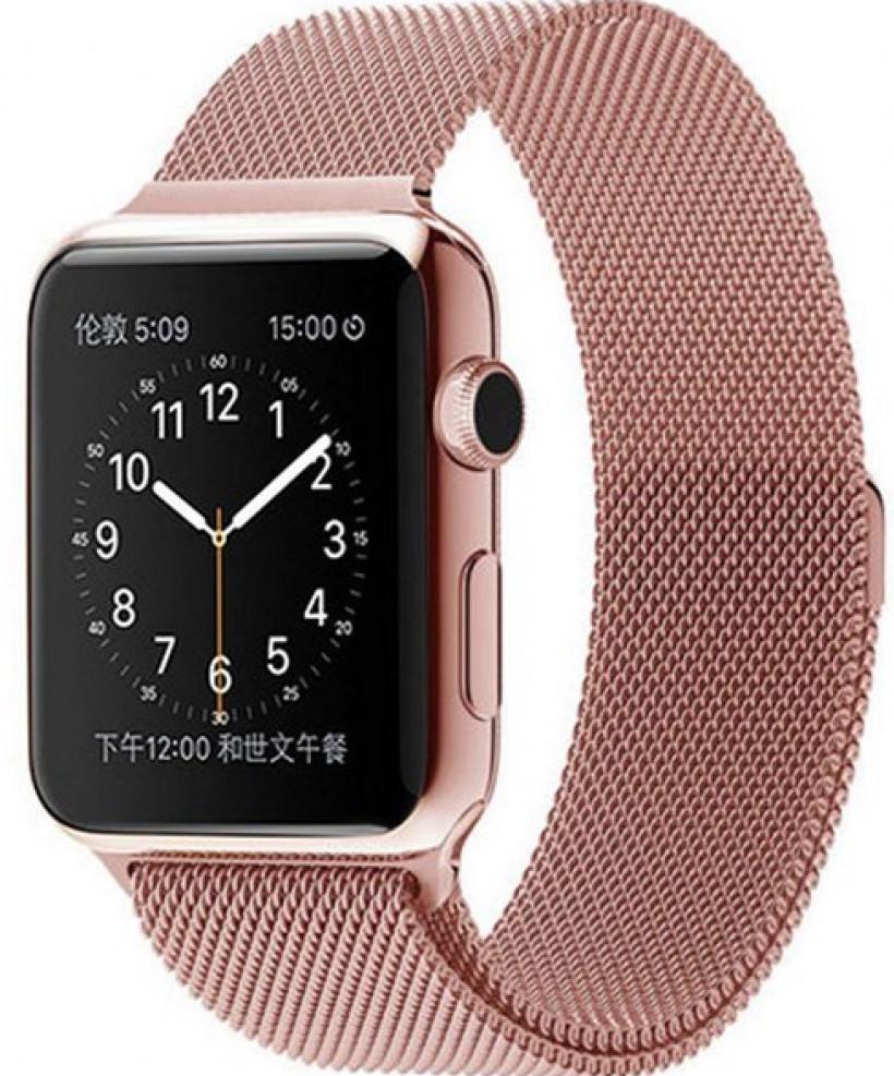Металевий ремінець Apple Milanes Loop for Apple Watch 38/40/41 mm, Rose Gold (HC)