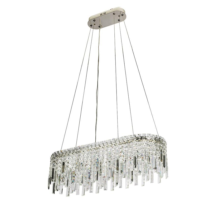 Люстра подвесная хрустальная светодиодная Levistella 802L39030 CH Хром