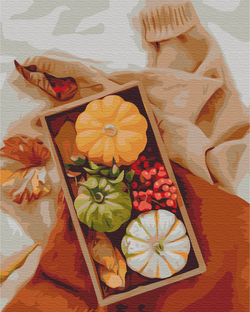 Картина за номерами Brushme Осінній дарунок 40x50 см (BS52461)