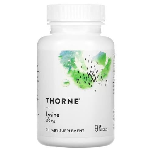 Лизин Thorne L-Lysine 500 мг 60 Capsules (THR-51602)