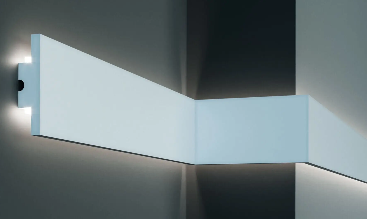 Молдинг для LED освітлення Tesori KD 502 серія D 1150 мм (2328287059)