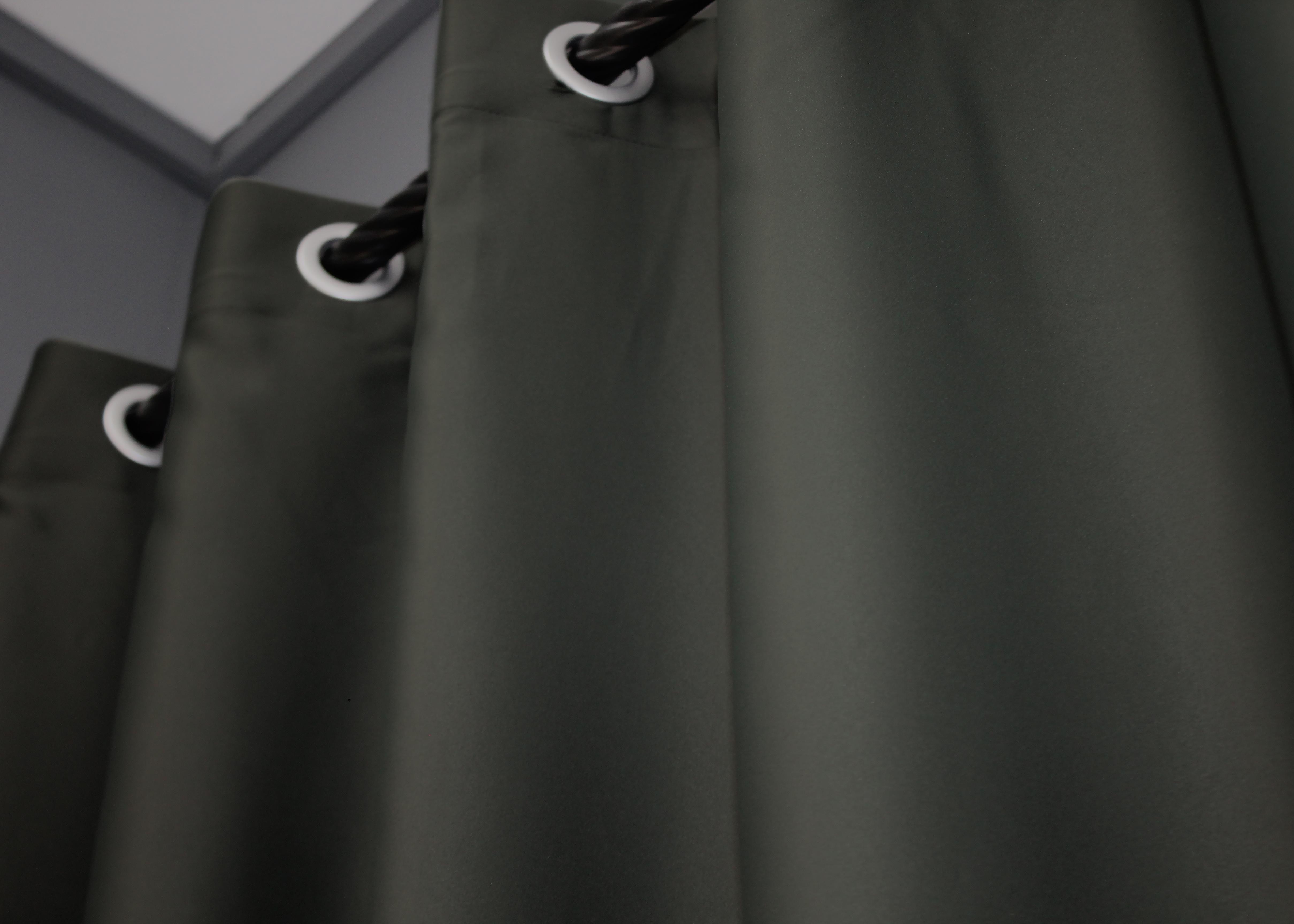 Комплект штор на люверсах VR-Textil Midnight № 1400ш 150х270 см 2 шт. Темно-сірий (37-0140) - фото 7 Комплект штор на люверсах VR-Textil Midnight № 1400ш 150х270 см 2 шт. Темно-сірий (37-0140) - фото 7